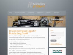 neue Homepage für Eggert IT-Systemberatung Brandenburg